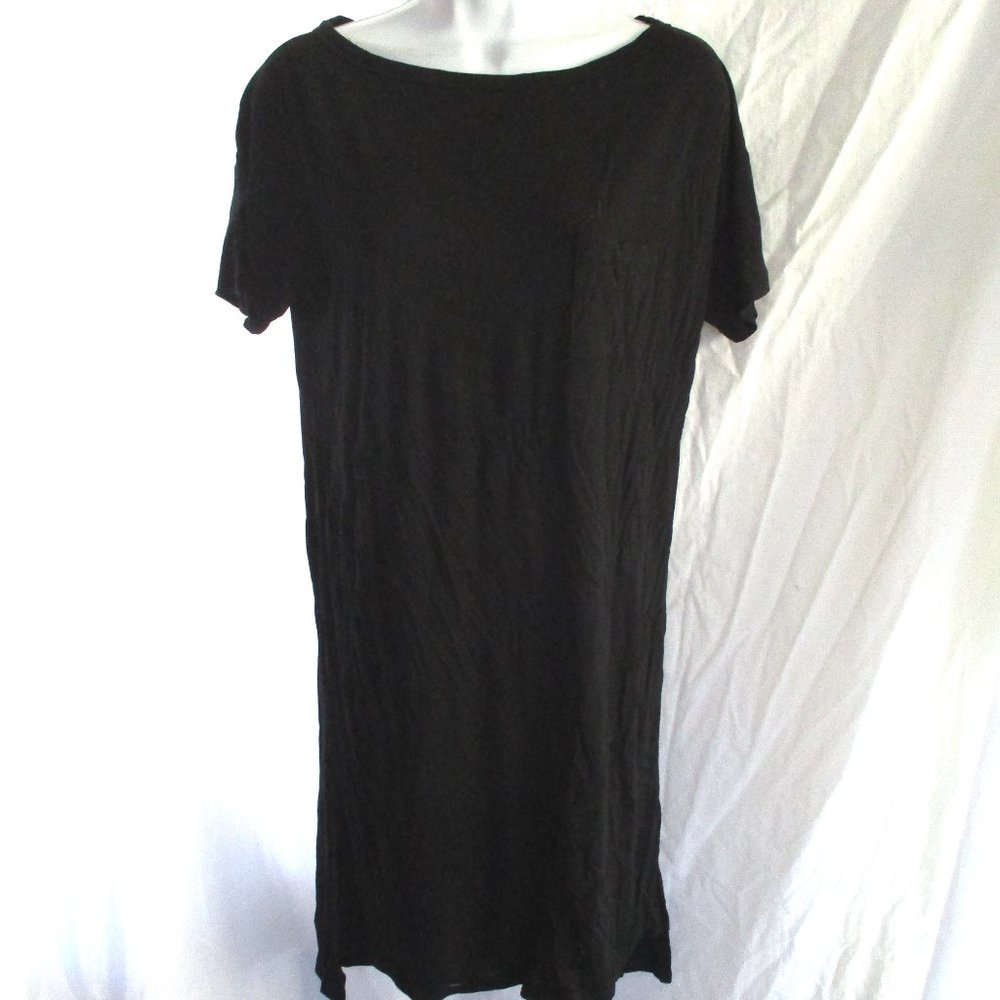 ALEXANDER WANG Tee T-Shirt Dress One Piece S BLACK